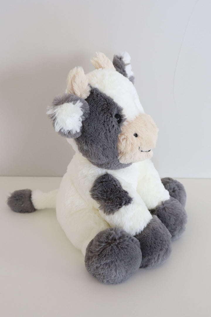 cocoa cow large plush toy side view