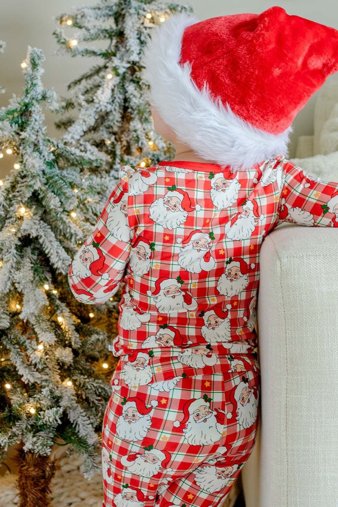 Christmas Bamboo Two-Piece Pajama Set | Cozy Claus
