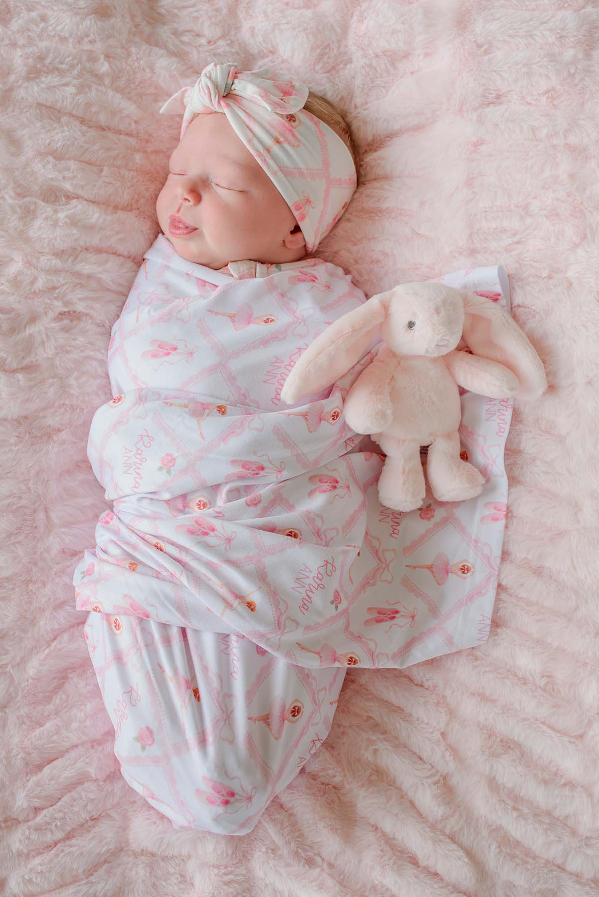 Personalized Swaddle | Darling Ballerina