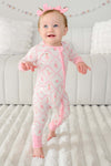 Convertible Bamboo Zip Romper | Darling Ballerina