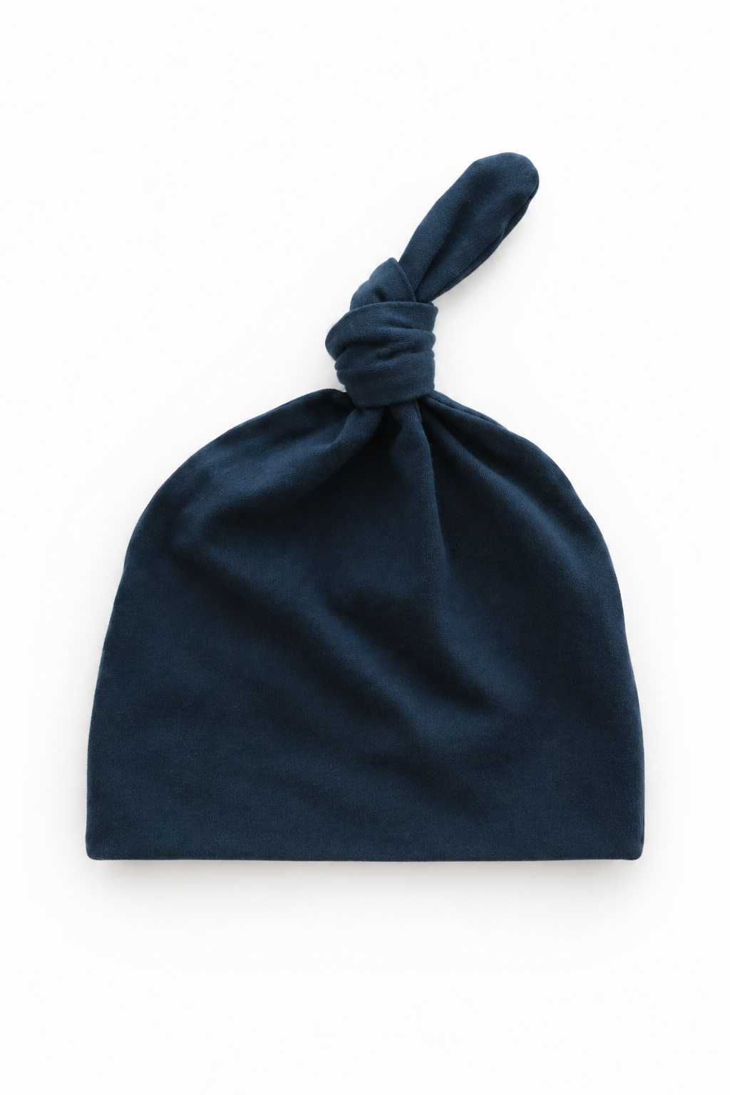 Caden Lane Dark Navy baby knot hat