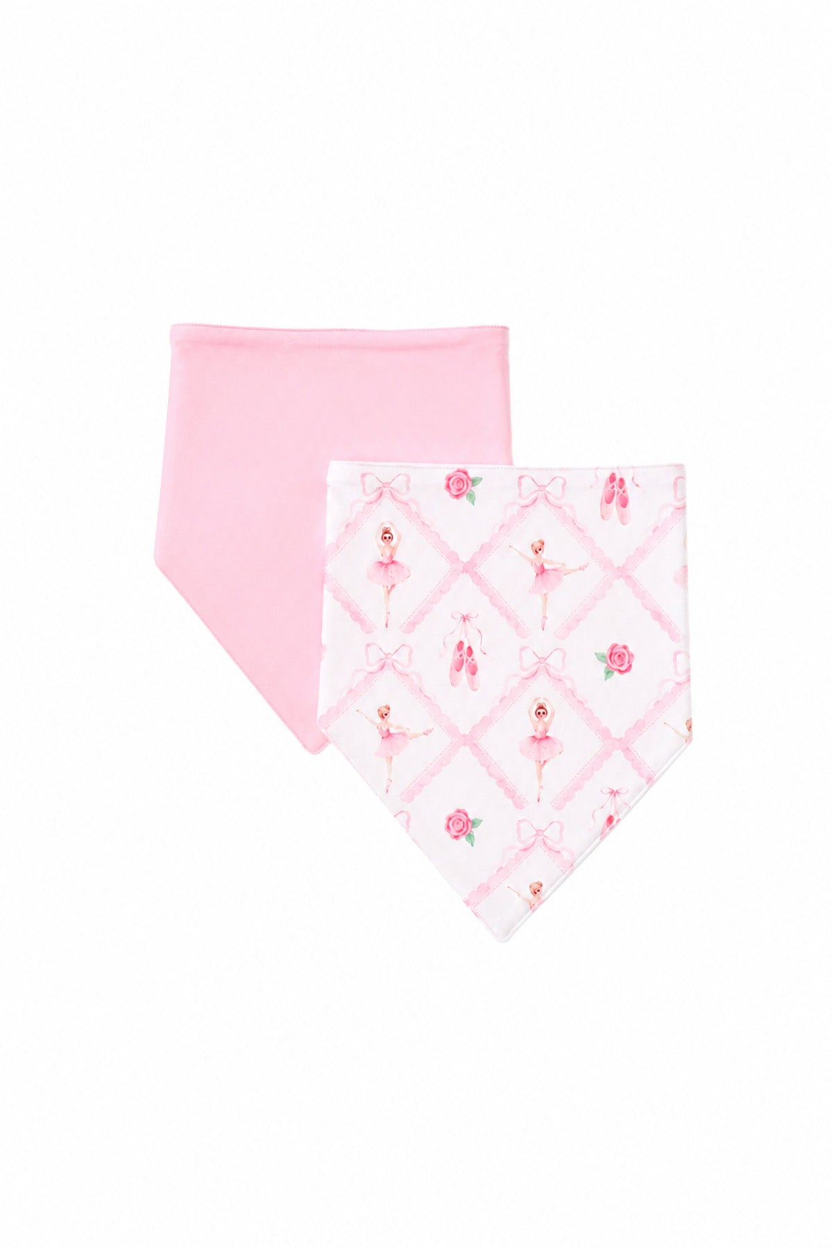 2pc Bandana Bibs | Darling Ballerina