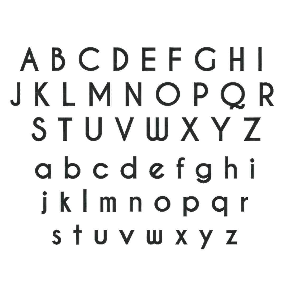 deco block embroidery font 