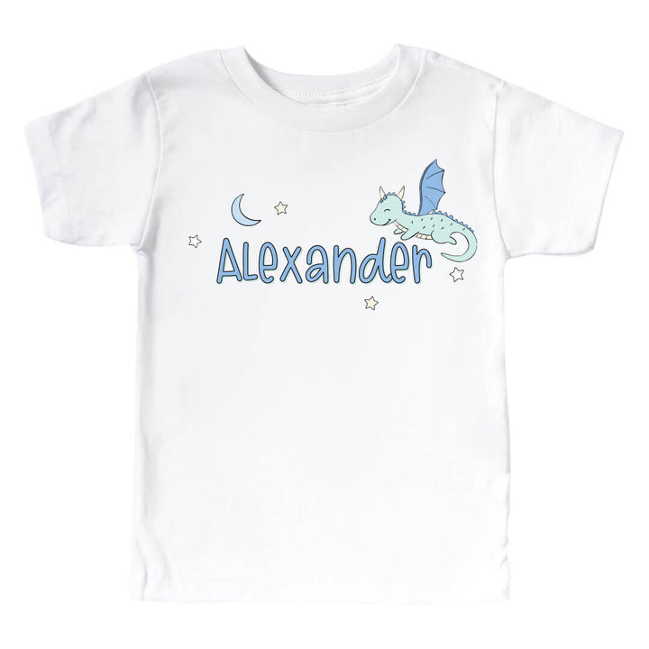 dragon adventure personalized graphic tee for kids 