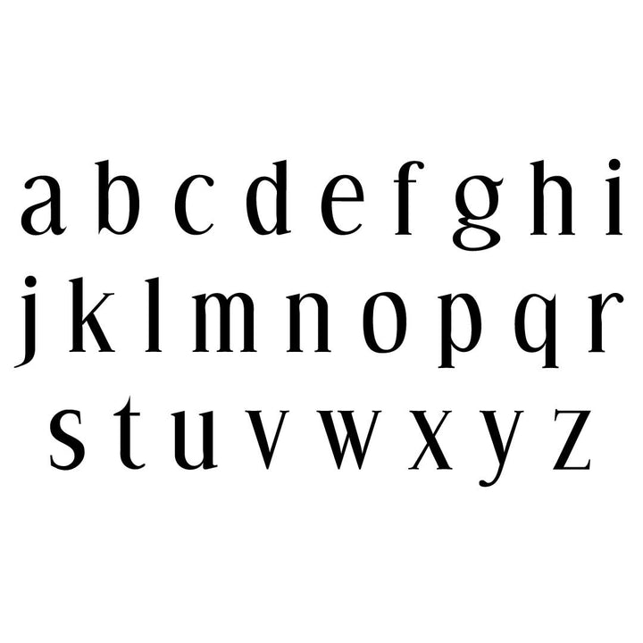 effloresce lowercase font 