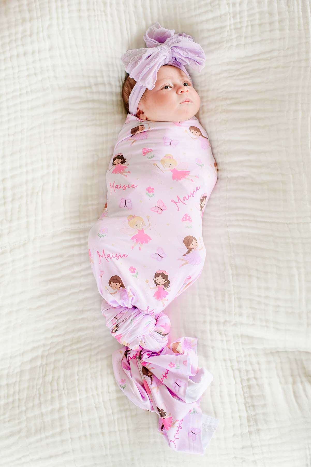 Personalized Swaddle |  Fairy Wishes