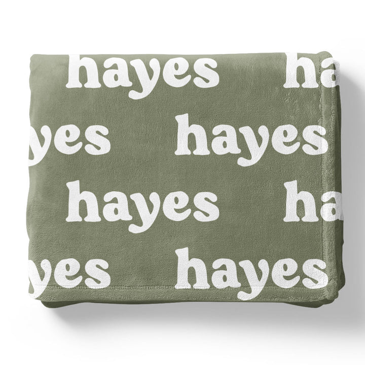 Personalized Color Blanket | Fern