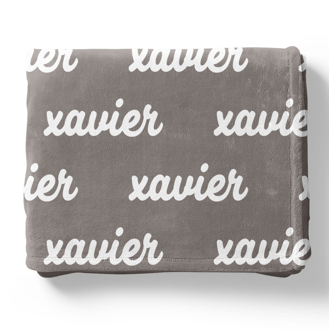 Pastel Neutrals Personalized Color Blanket