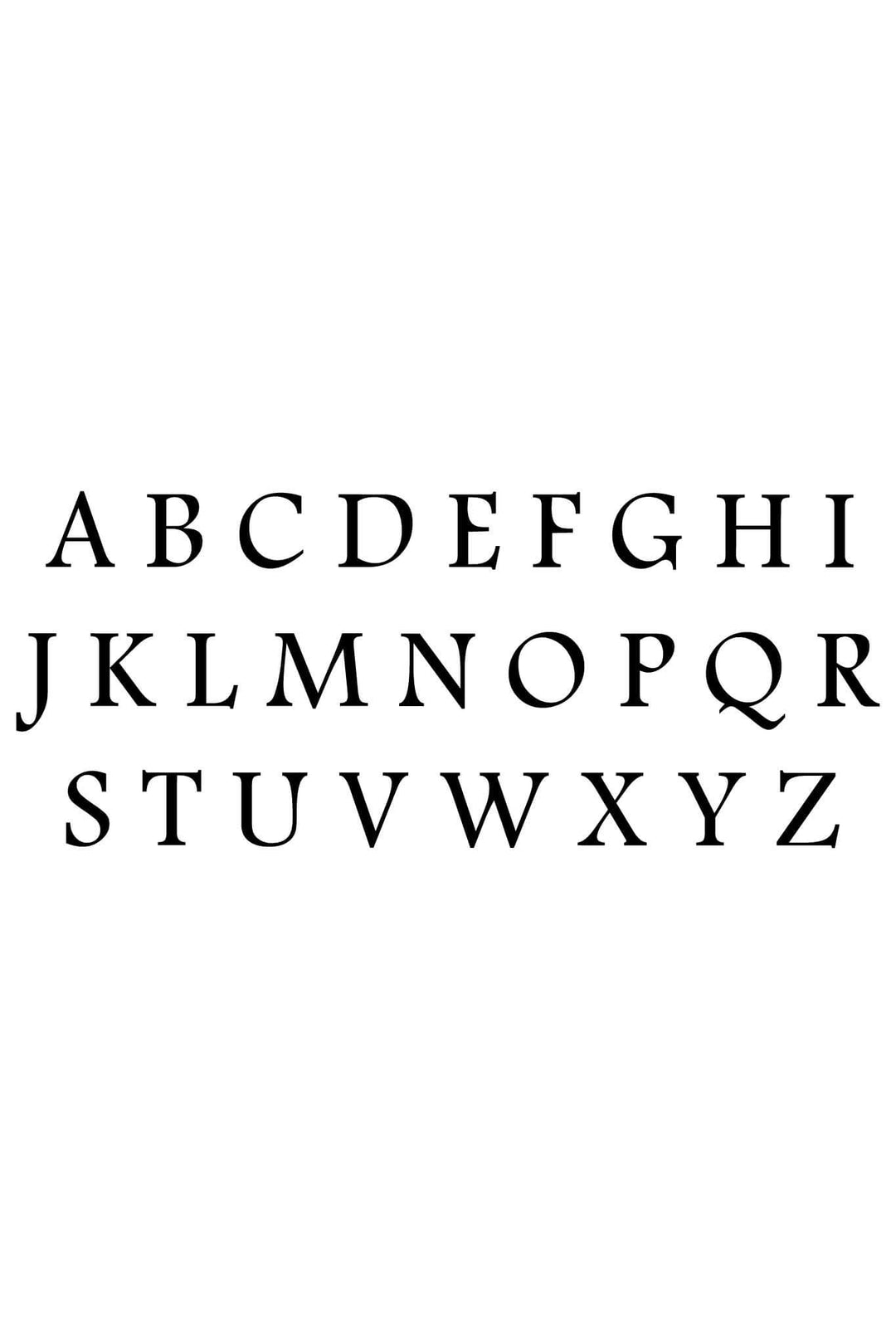 footlight font 