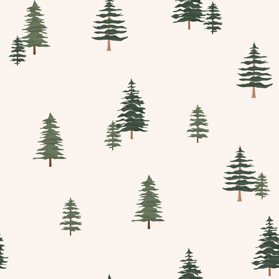 Evergreen Personalized Swaddle Blanket