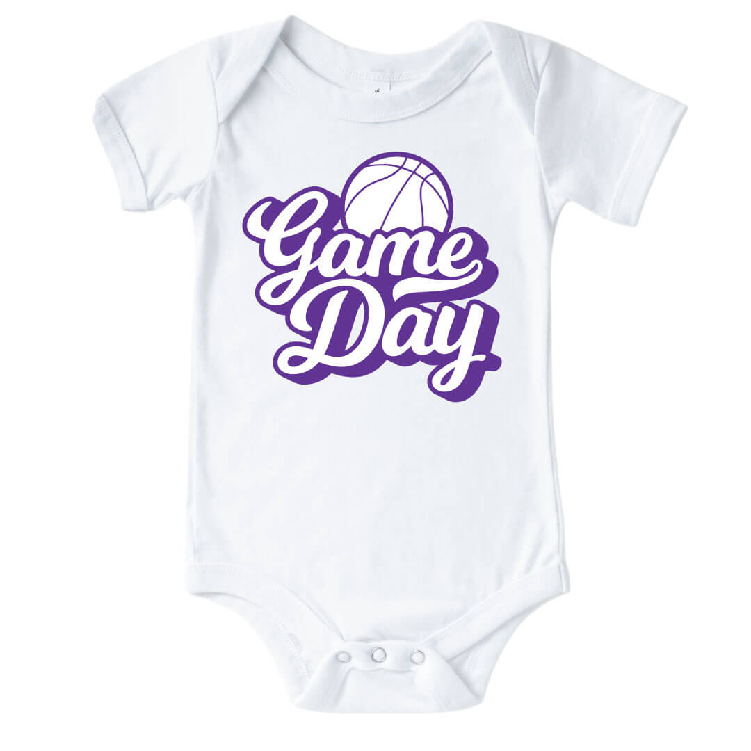 graphic baby bodysuit gcu game day 