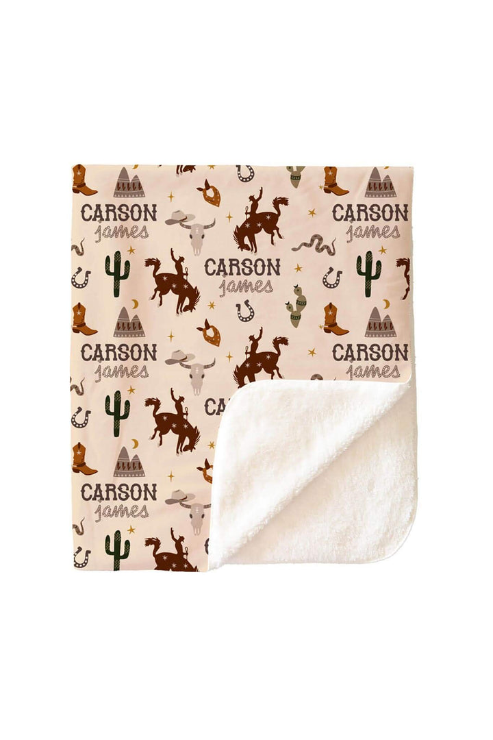 giddy up sherpa blanket 