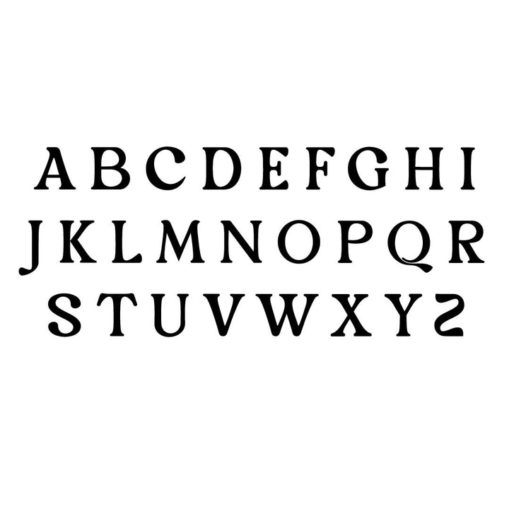 golden batch regular uppercase font 