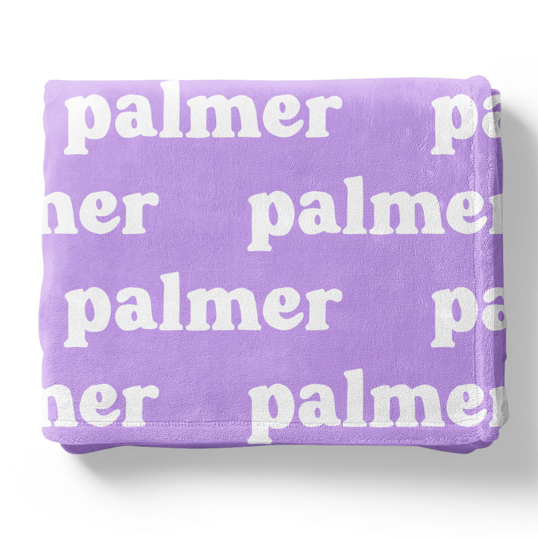 Personalized Color Blanket | Bright Neons