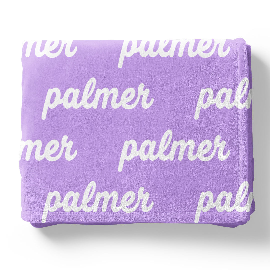 Personalized Color Blanket | Bright Neons