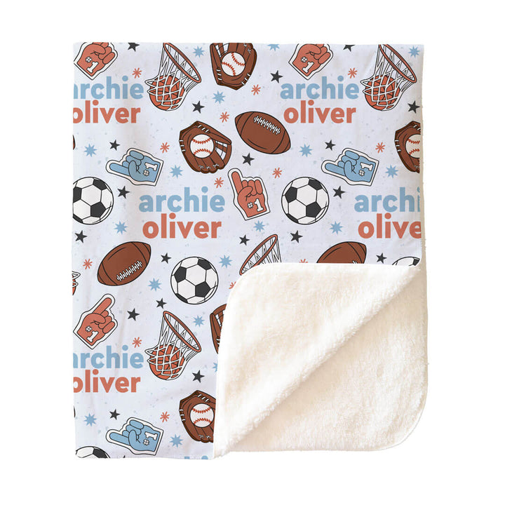 Personalized Themed Blankets for Boys