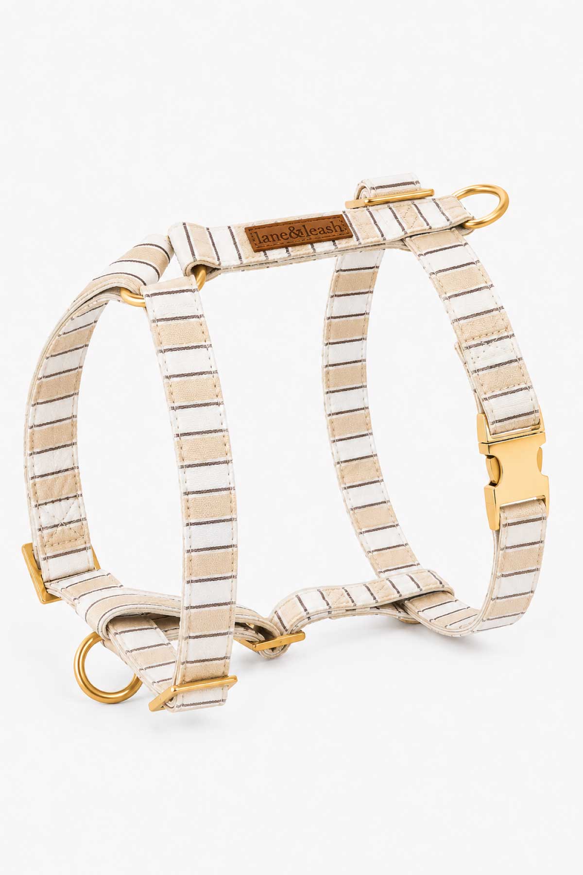 No-Pull Dog Harness | Biscuit Stripe