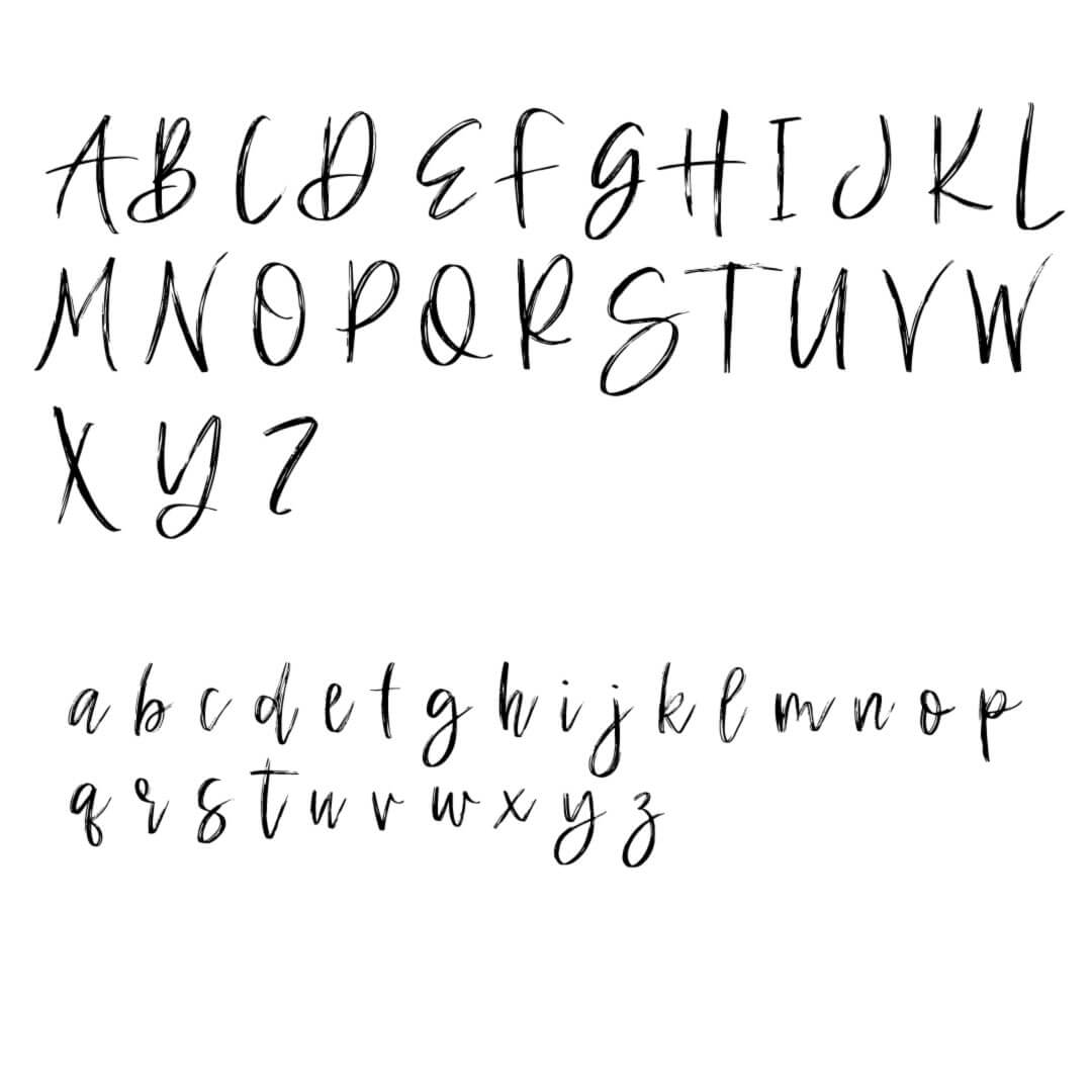 hey style font
