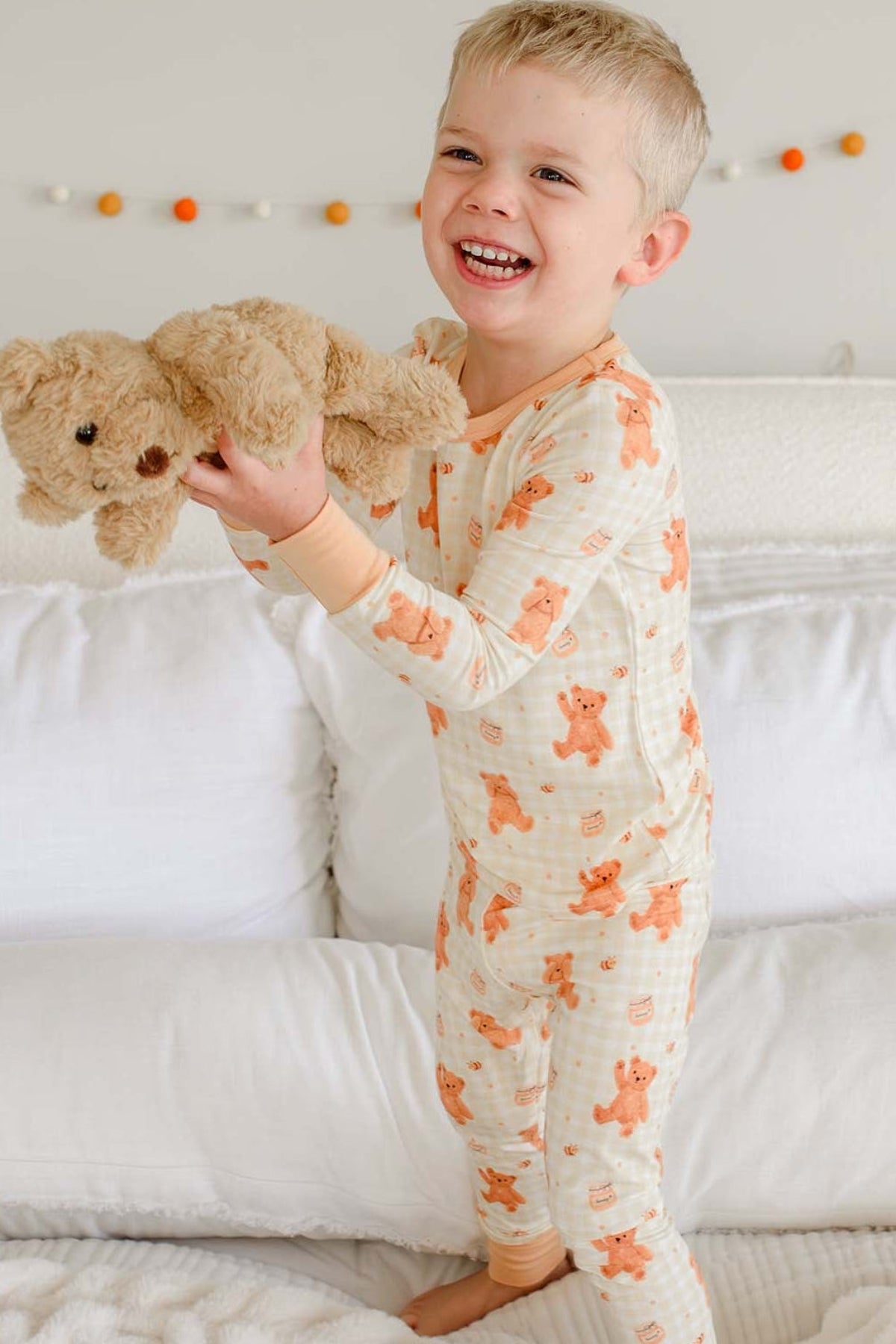 Two-Piece Bamboo Pajama Set | Honey Bears