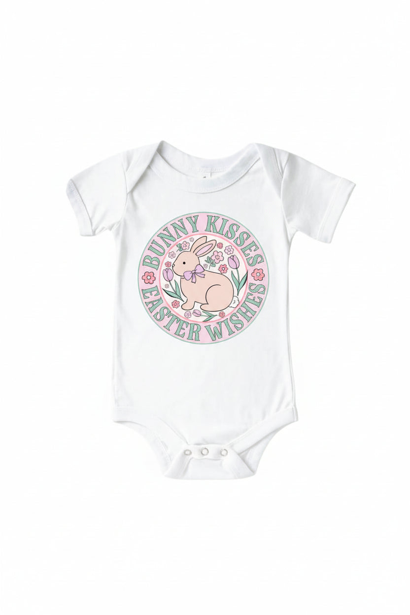 bunny kisses graphic bodysuit for babies 