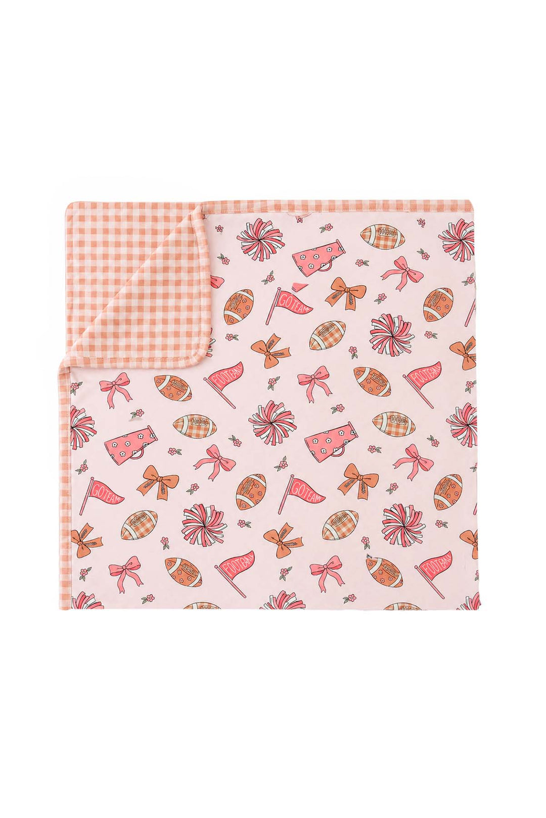 Double-Sided Bamboo Blanket | Huddles & Cuddles Pink