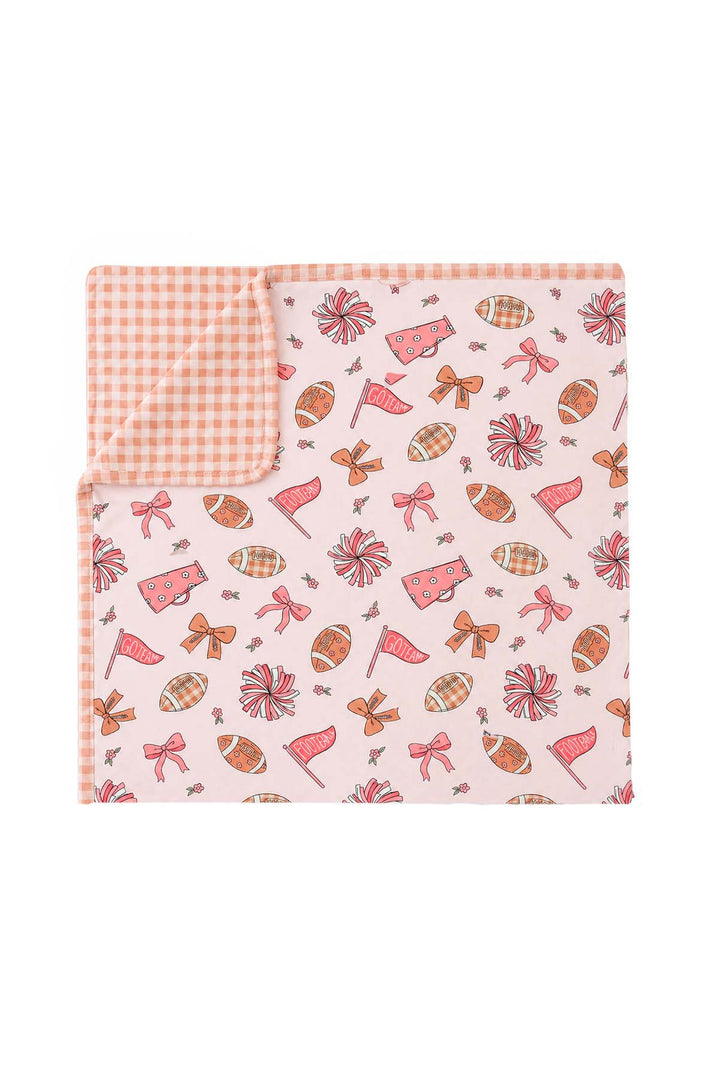 Double-Sided Bamboo Blanket | Huddles & Cuddles Pink
