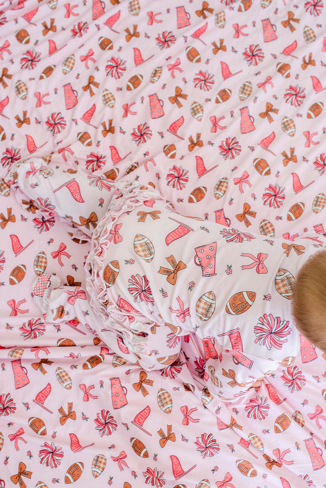 Double-Sided Bamboo Blanket | Huddles & Cuddles Pink