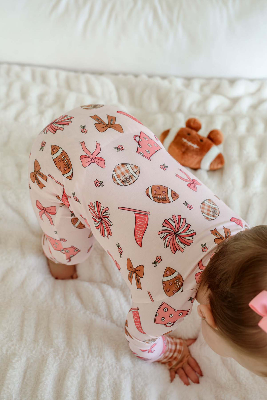 Convertible Bamboo Zipper Romper | Huddles & Cuddles Pink