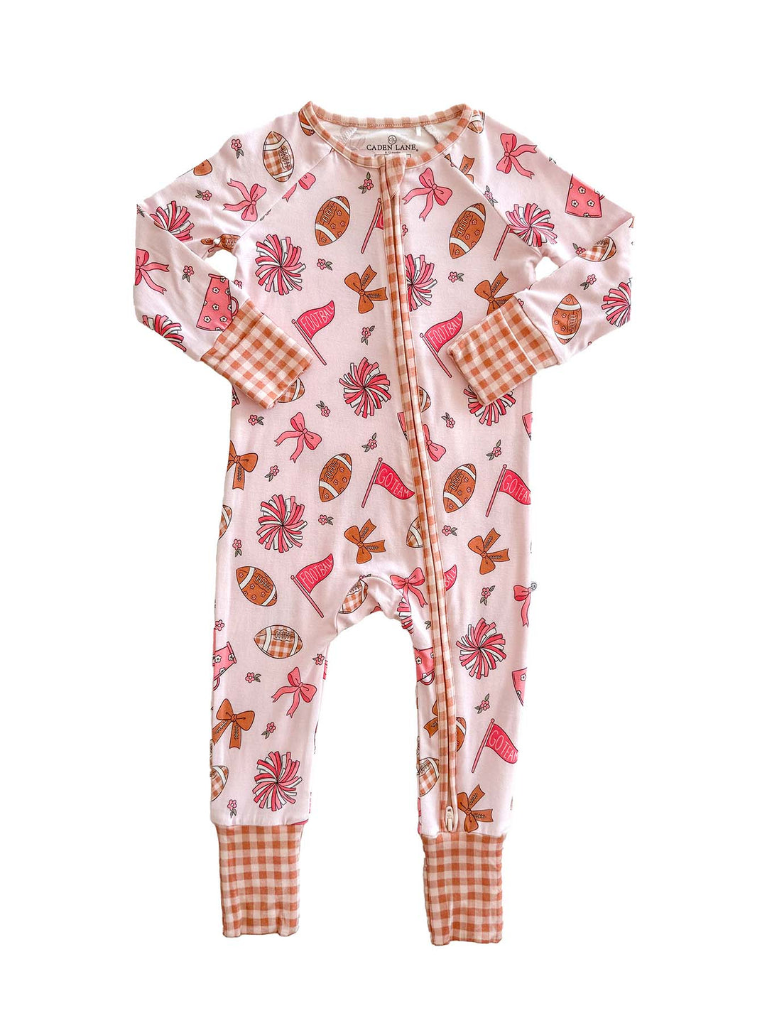 Convertible Bamboo Zipper Romper | Huddles & Cuddles Pink