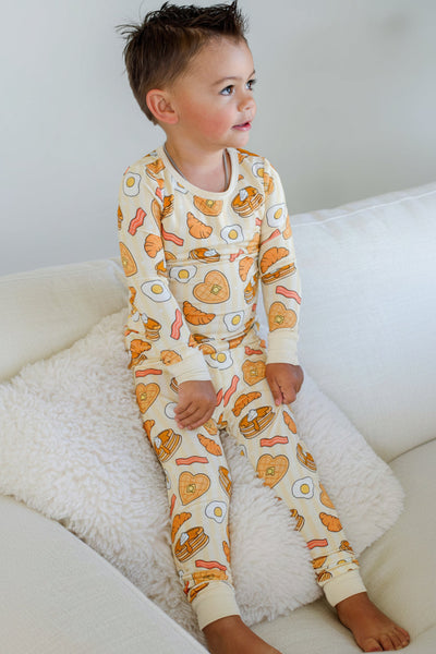 Bamboo Two-Piece Pajama Set | Love You A Brunch
