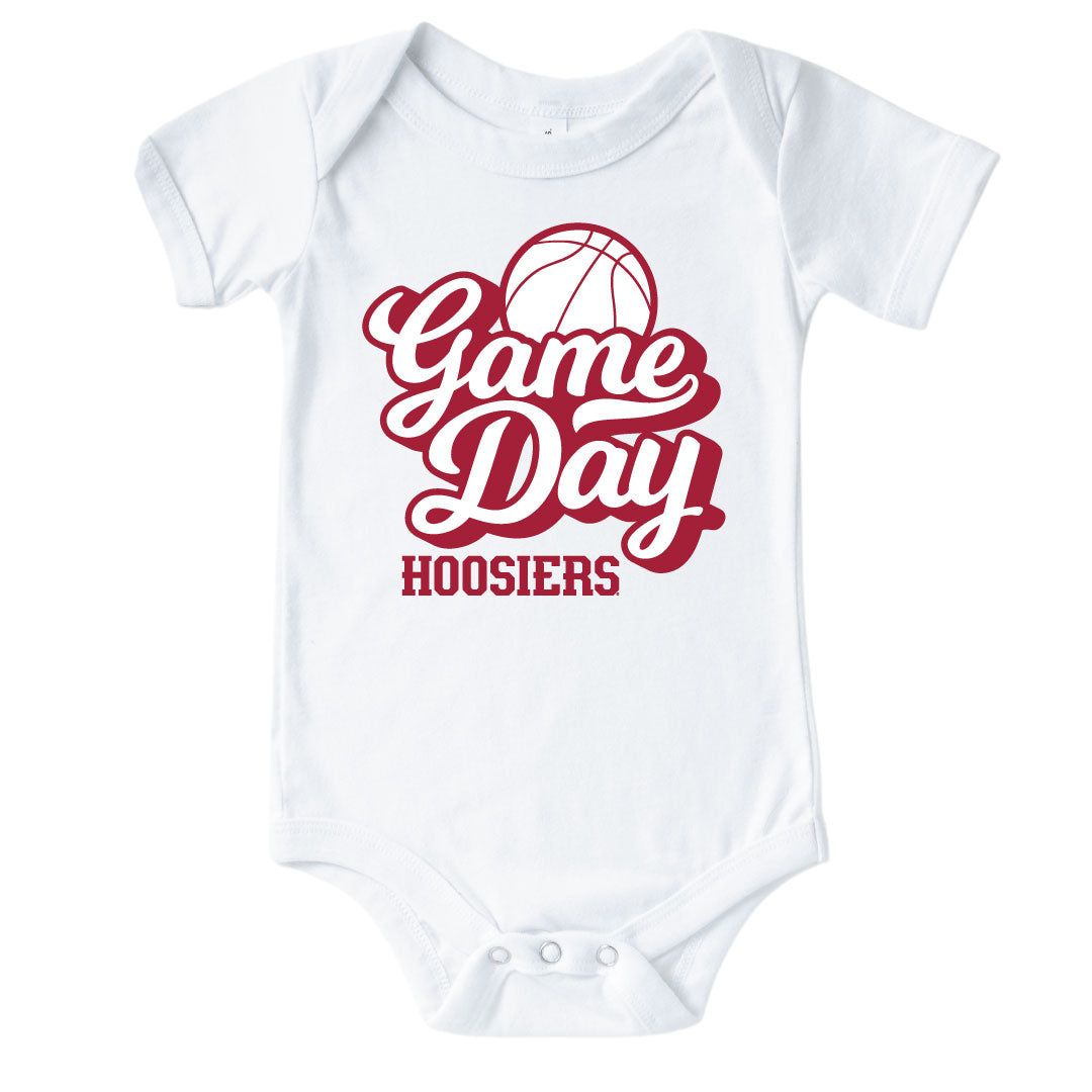 game day hoosiers baby graphic bodysuit 