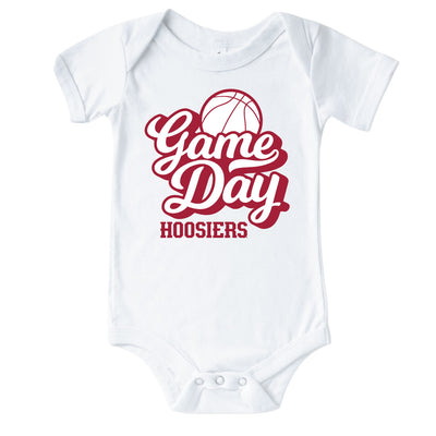 game day hoosiers baby graphic bodysuit 
