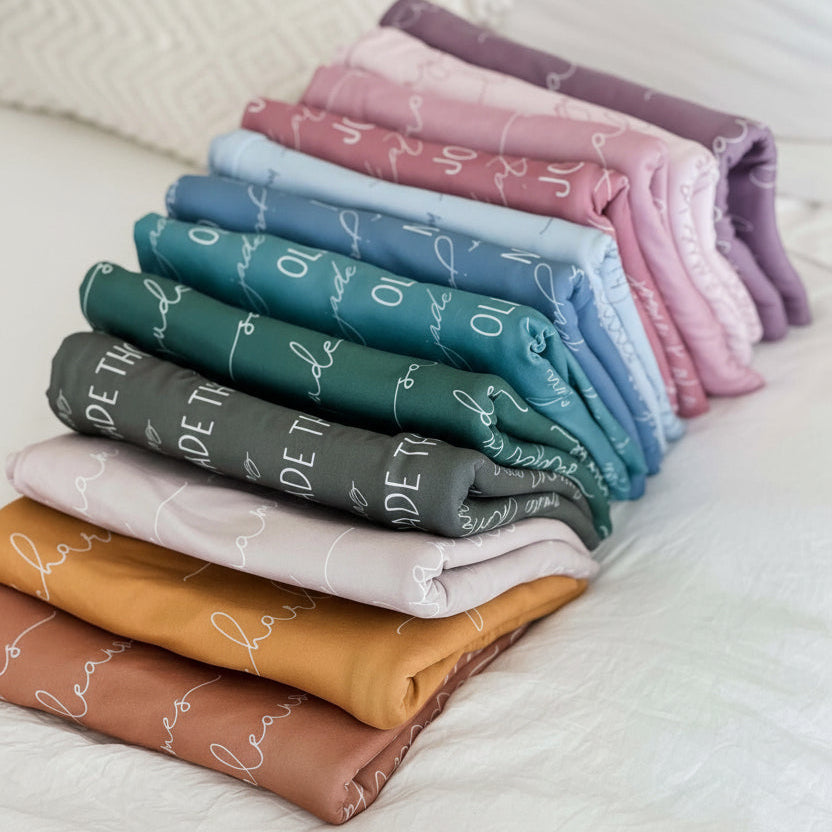 Personalized Baby Name Swaddle Blanket