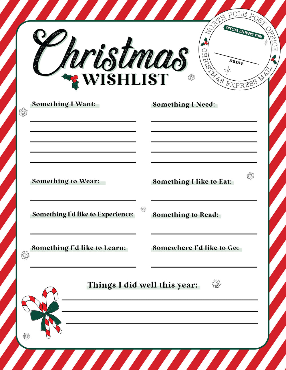 christmas wishlist for kids 