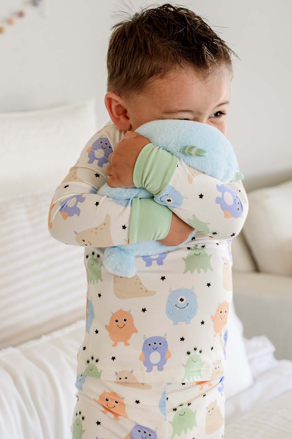 Cuddle Plush Friends™ |  Wobbles Monster Blue