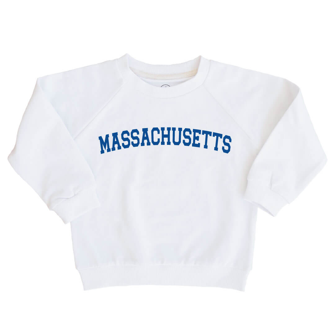 massachusetts kids graphic sweatshirt 
