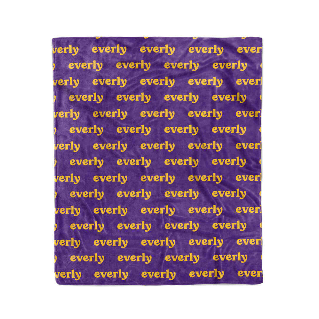 personalized color blanket lsu 