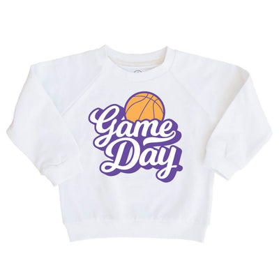 lsu game day graphic sweatshirt for kids 