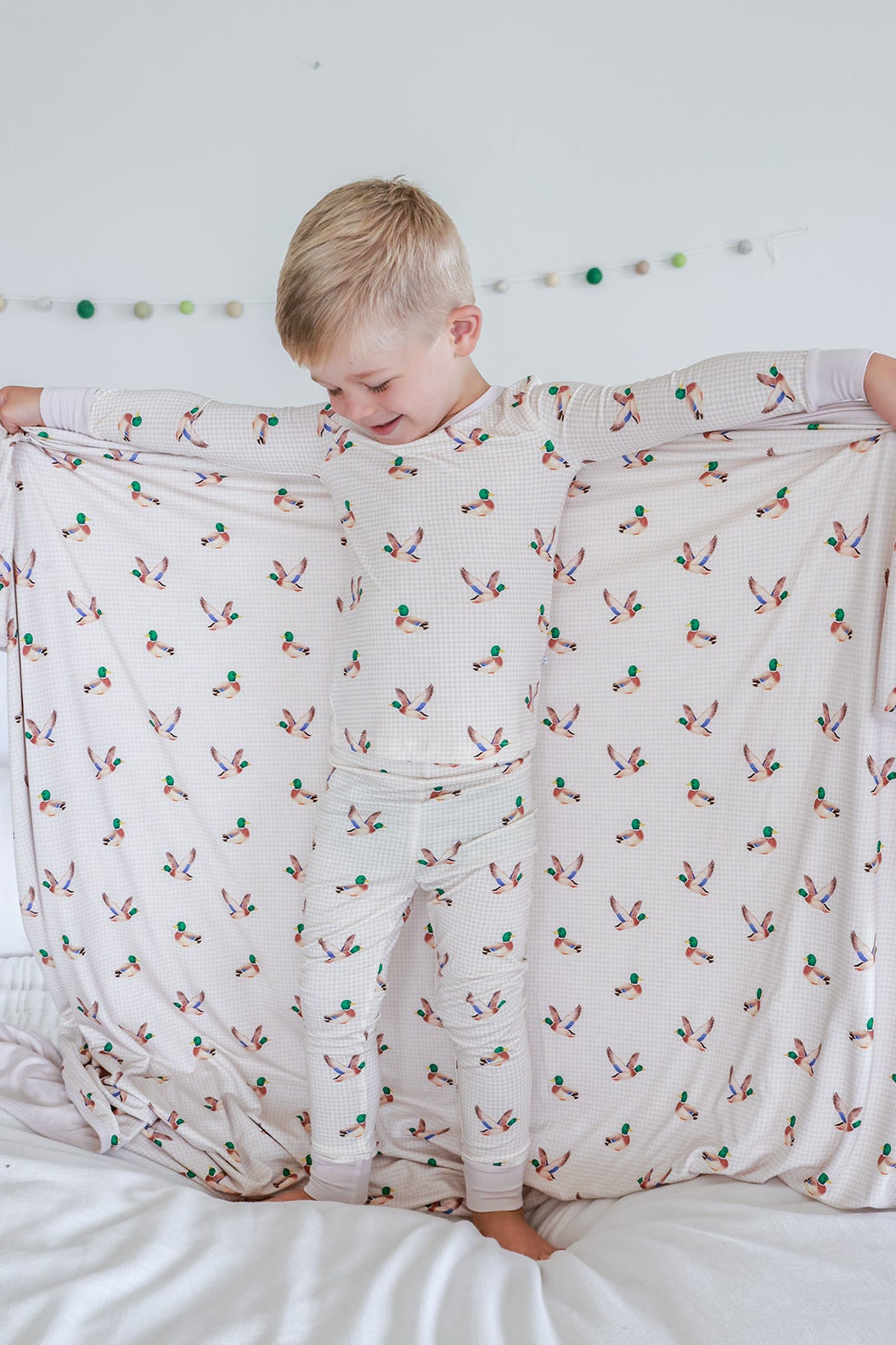 Double Sided Bamboo Blanket | Little Mallard