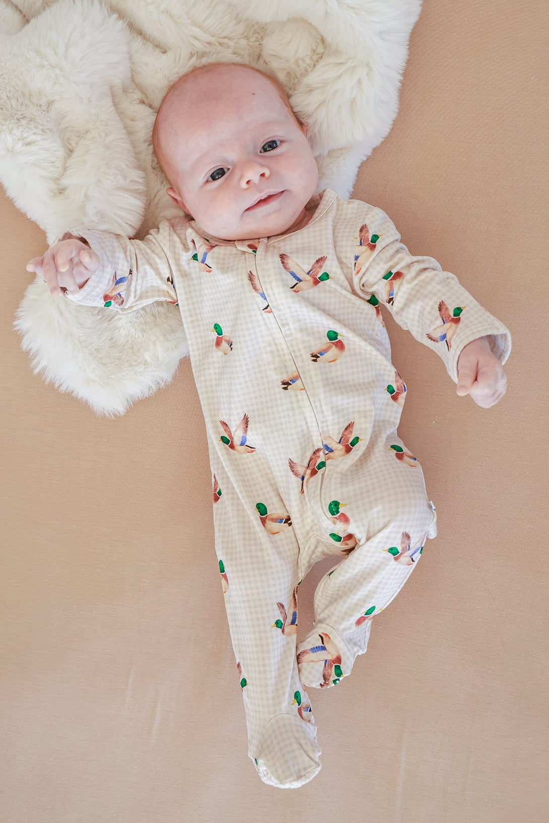 Zipper Footie | Little Mallard