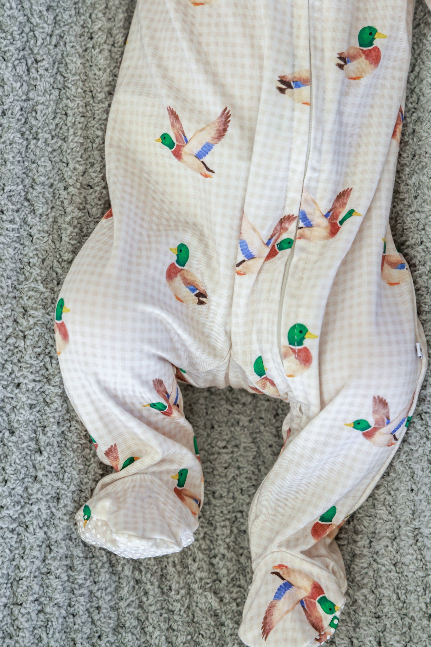 Zipper Footie | Little Mallard
