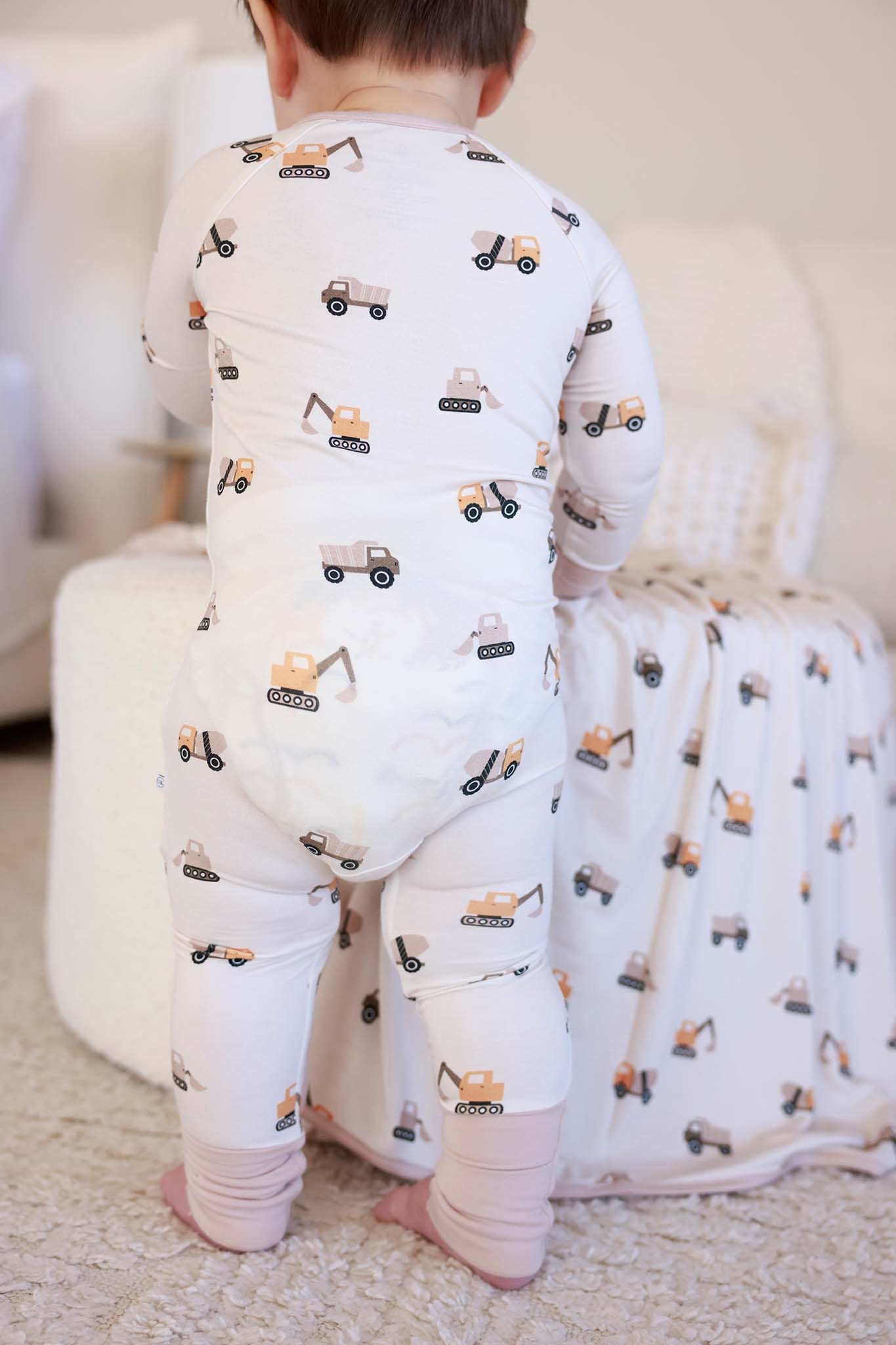 Convertible Zip Romper | Little Builder