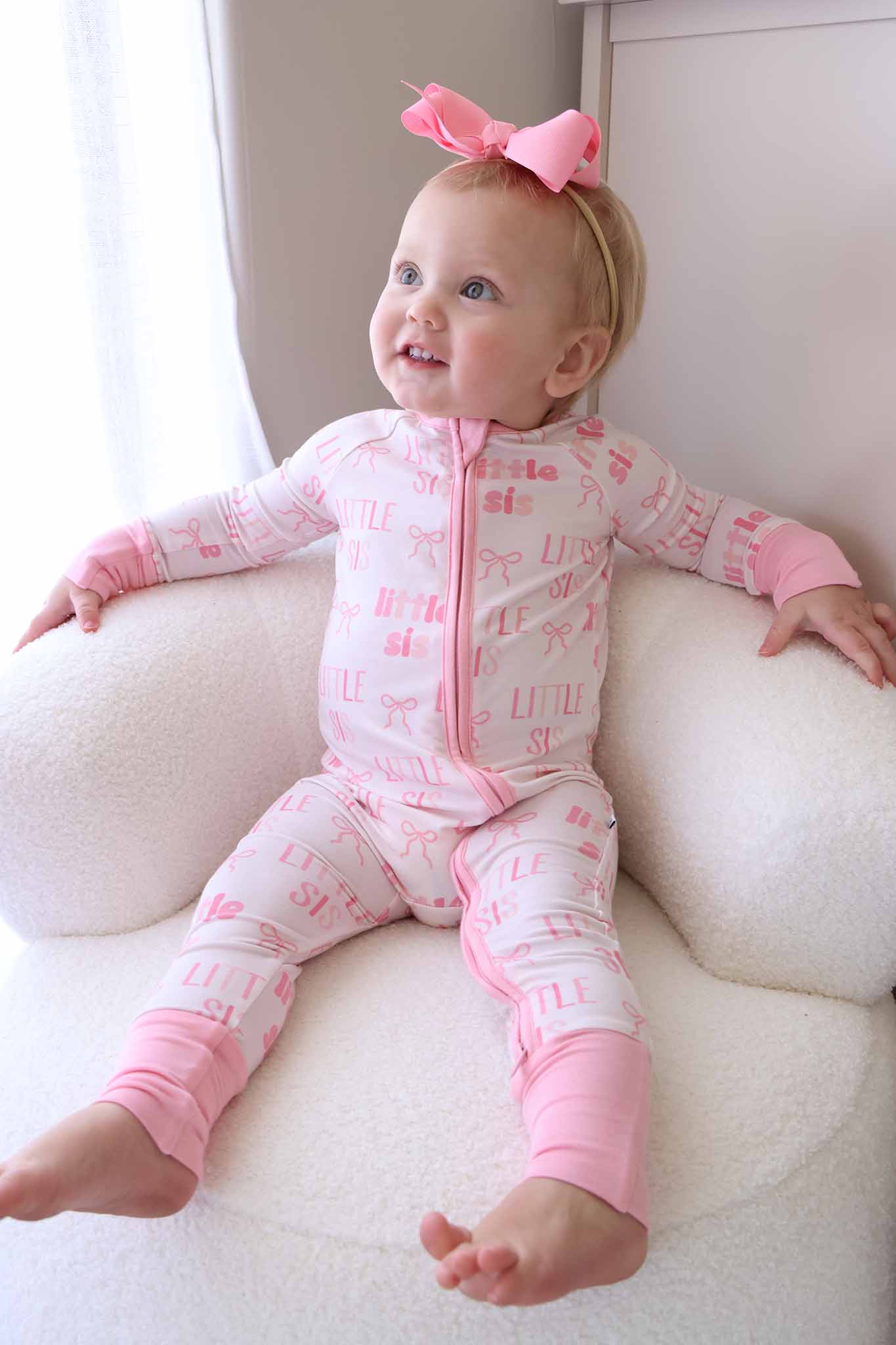 Convertible Zip Romper | Little Sis