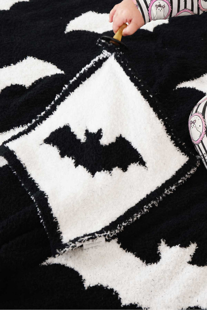 reversible bat lovey for babies