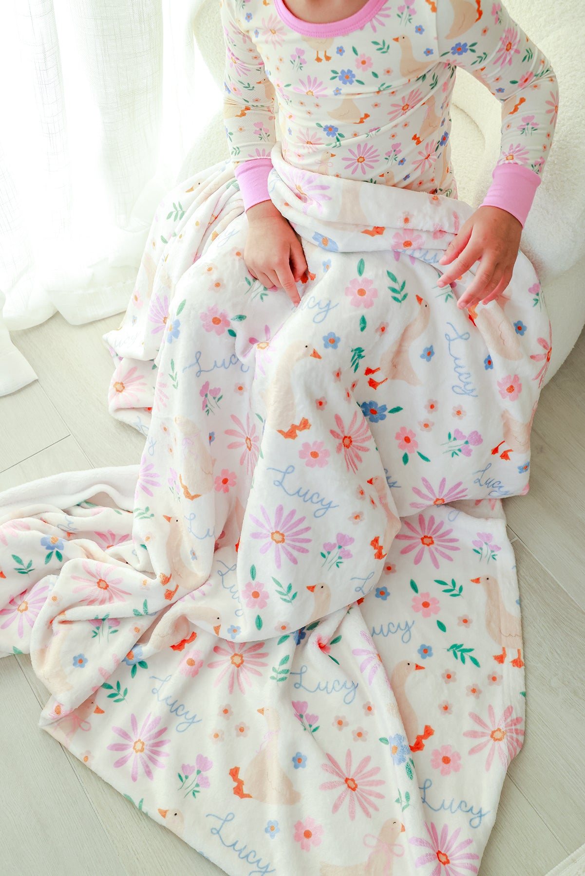 Personalized Kids Blanket | Loosey Goose
