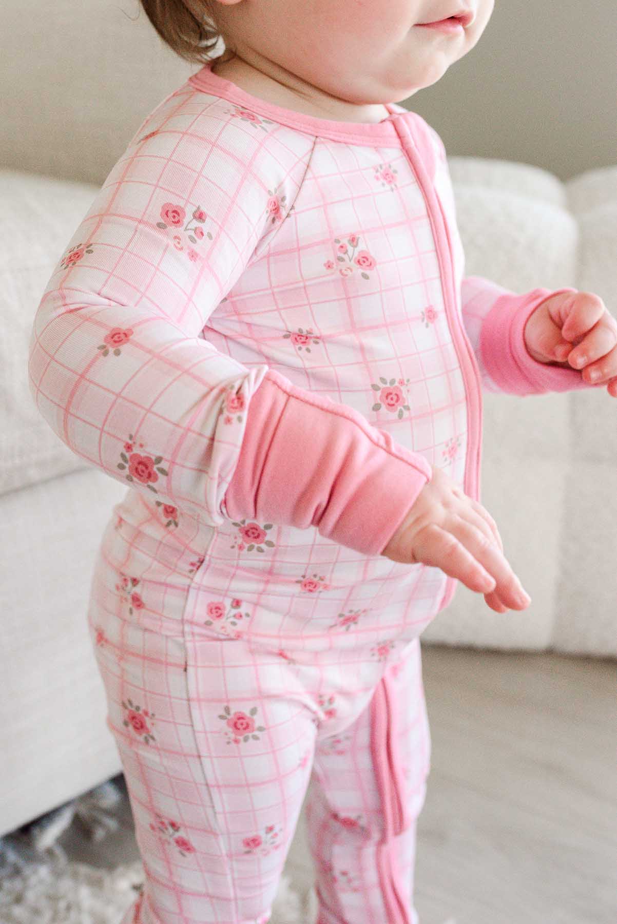 primrose plaid romper