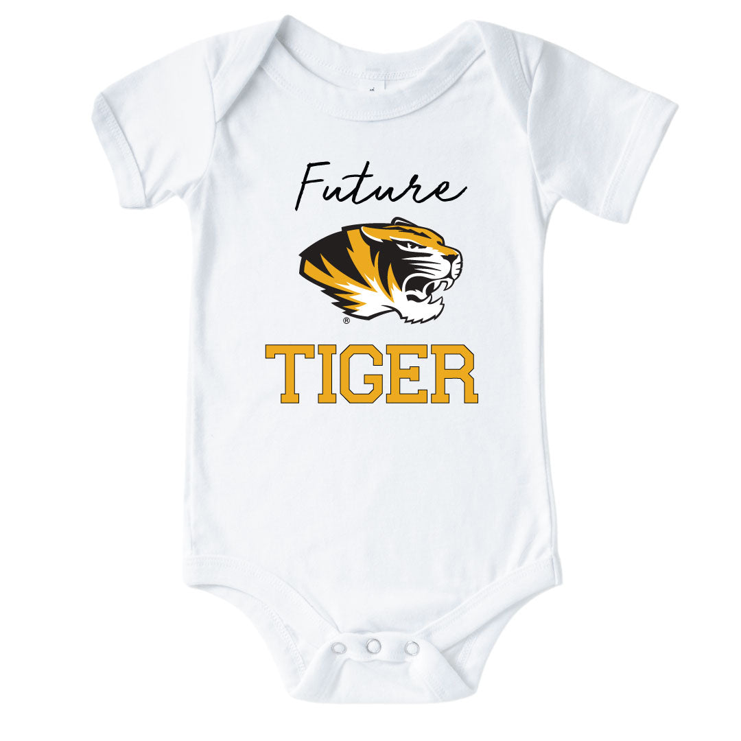future tiger graphic bodysuit for babies