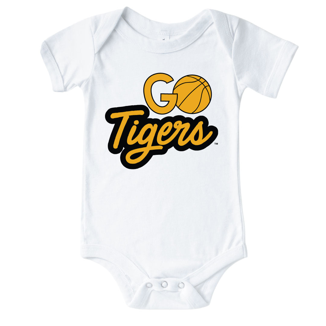 go tigers mu basketball bodysuit for babies 