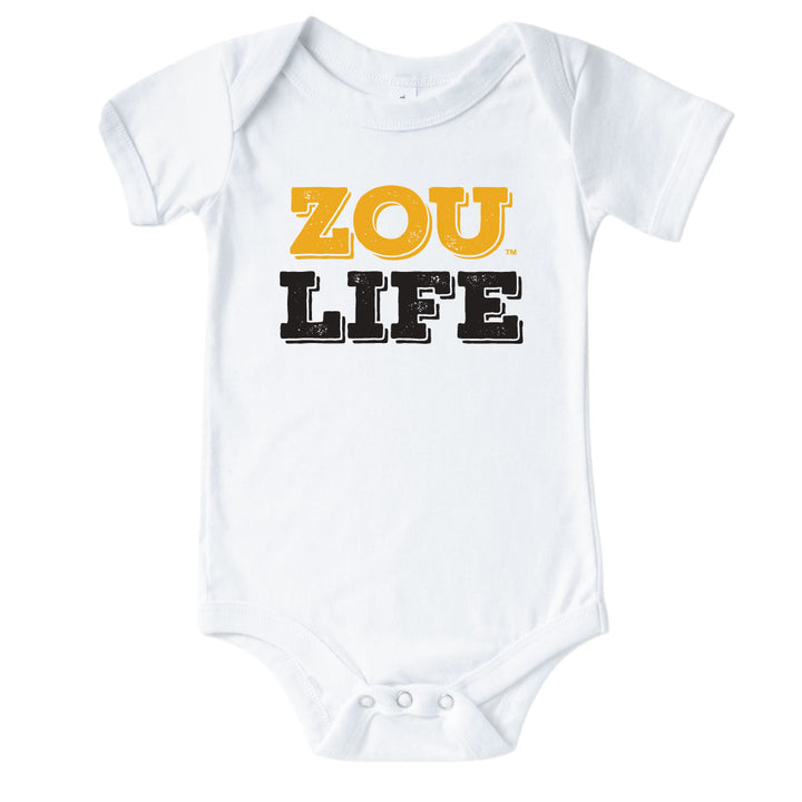 zou life graphic bodysuit for babies 