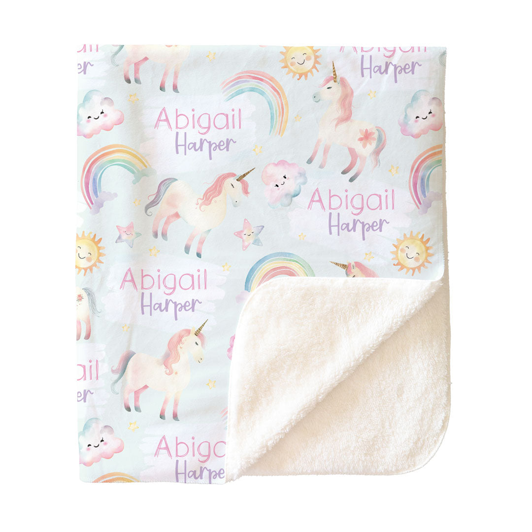 Personalized Themed Blankets for Girls